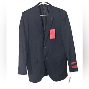 NWT Men's Bocaccio Black Pin Strip 2 Piece. Size 38R